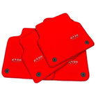 Red Floor Mats for Audi A1 3-door Hatchback 2010-2018 | ER56 Design