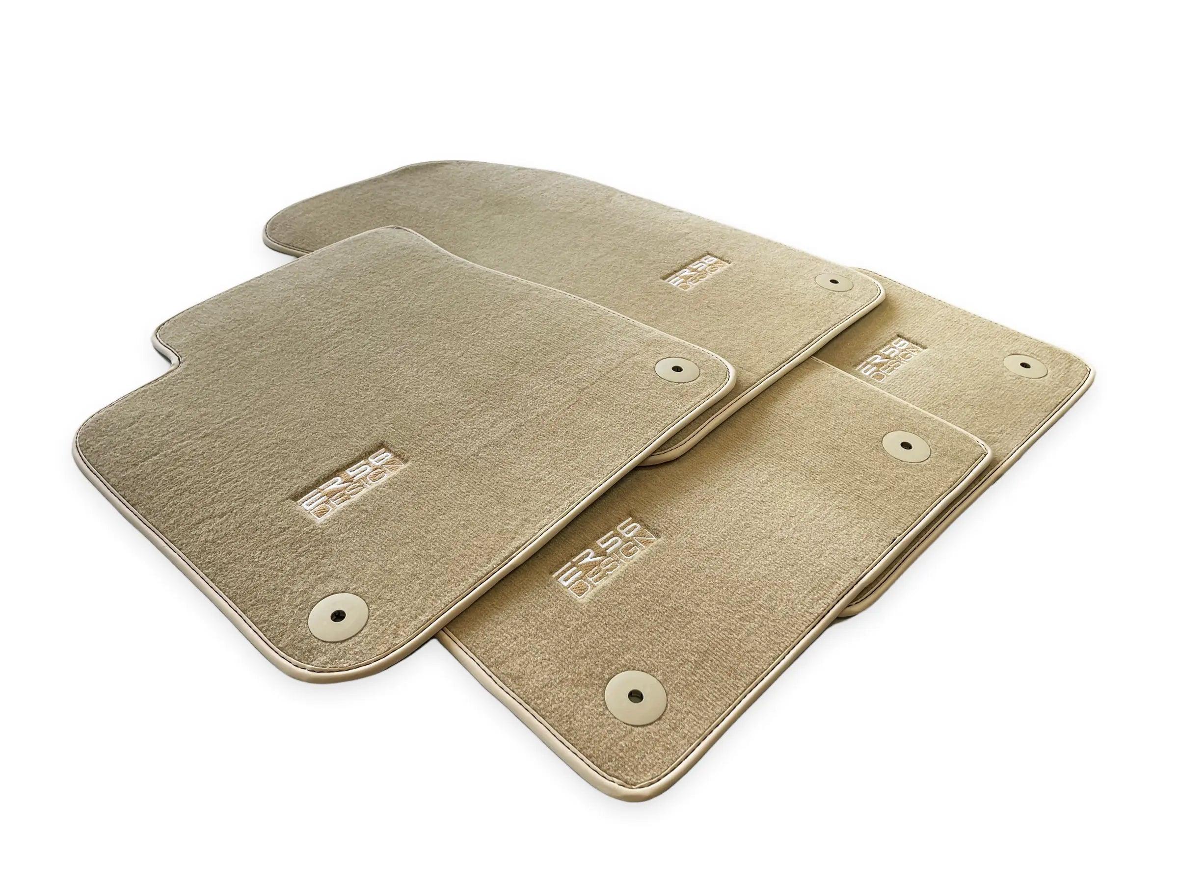 Beige Floor Mats for Audi A1 - 5-door Citycarver (2019-2024) | ER56 Design