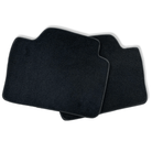 Black Floor Mats For BMW X3 - E83 SUV With 3 Color Stripes Tailored Set Perfect Fit - AutoWin
