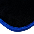 Black Floor Mats For BMW 4 Series G26 Gran Coupe | Blue Trim