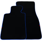 Black Floor Mats For BMW 4 Series G26 Gran Coupe | Blue Trim