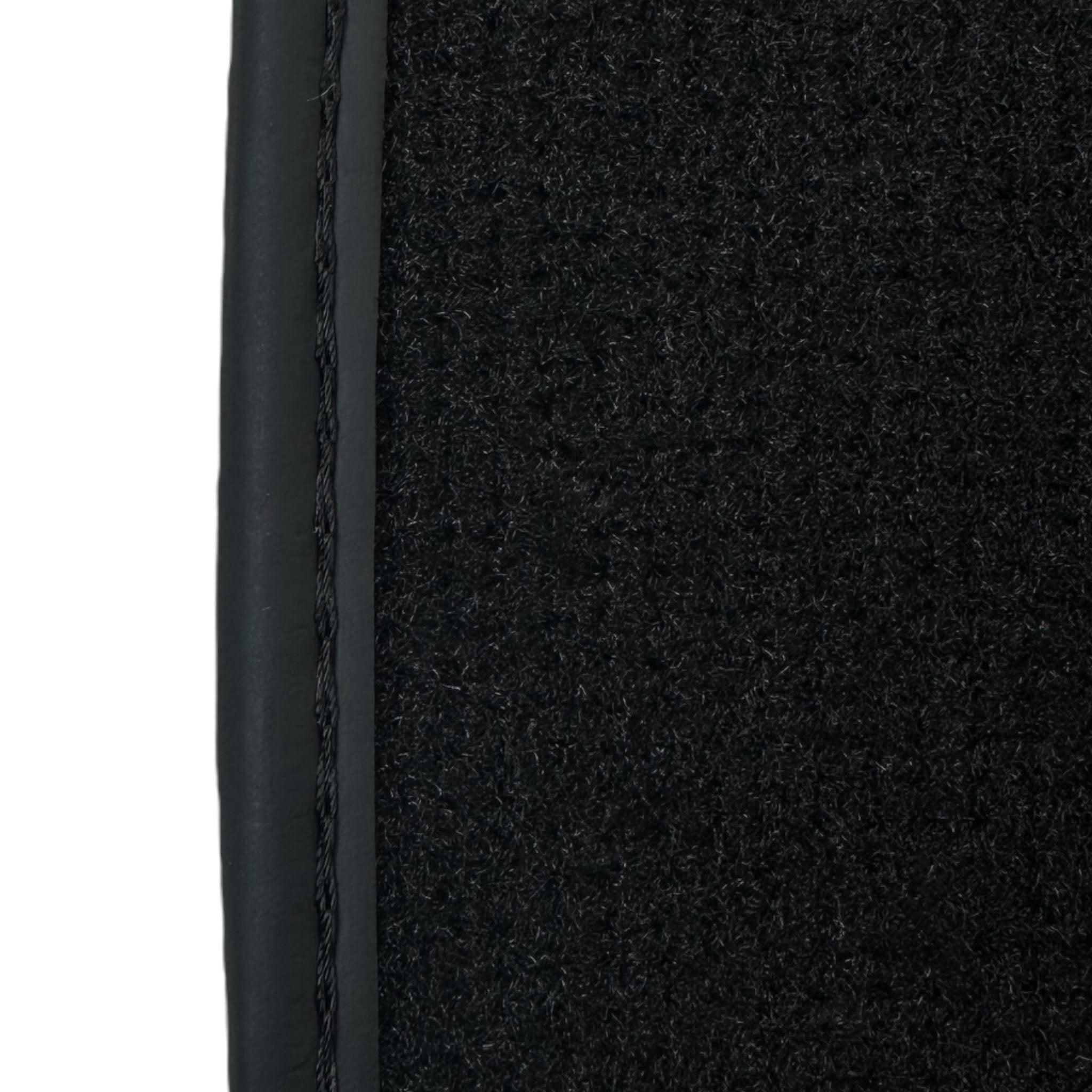 Black Floor Mats For BMW 6 Series E64 Convertible | Black Trim