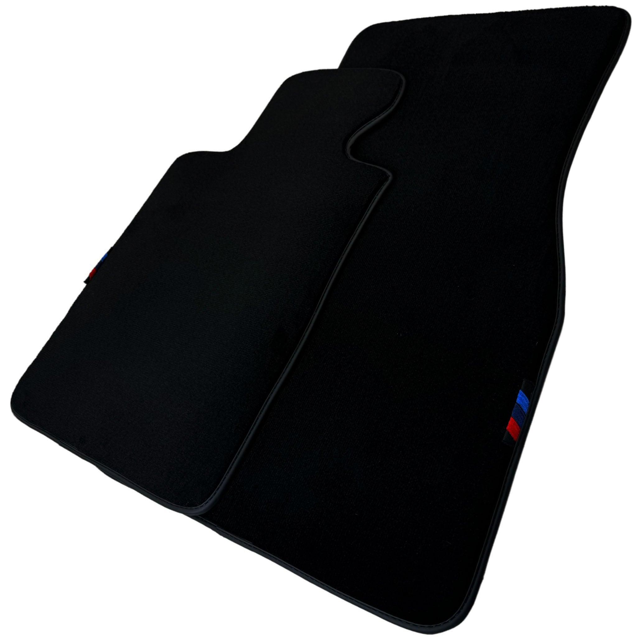 Black Floor Mats For BMW 6 Series E64 Convertible | Black Trim