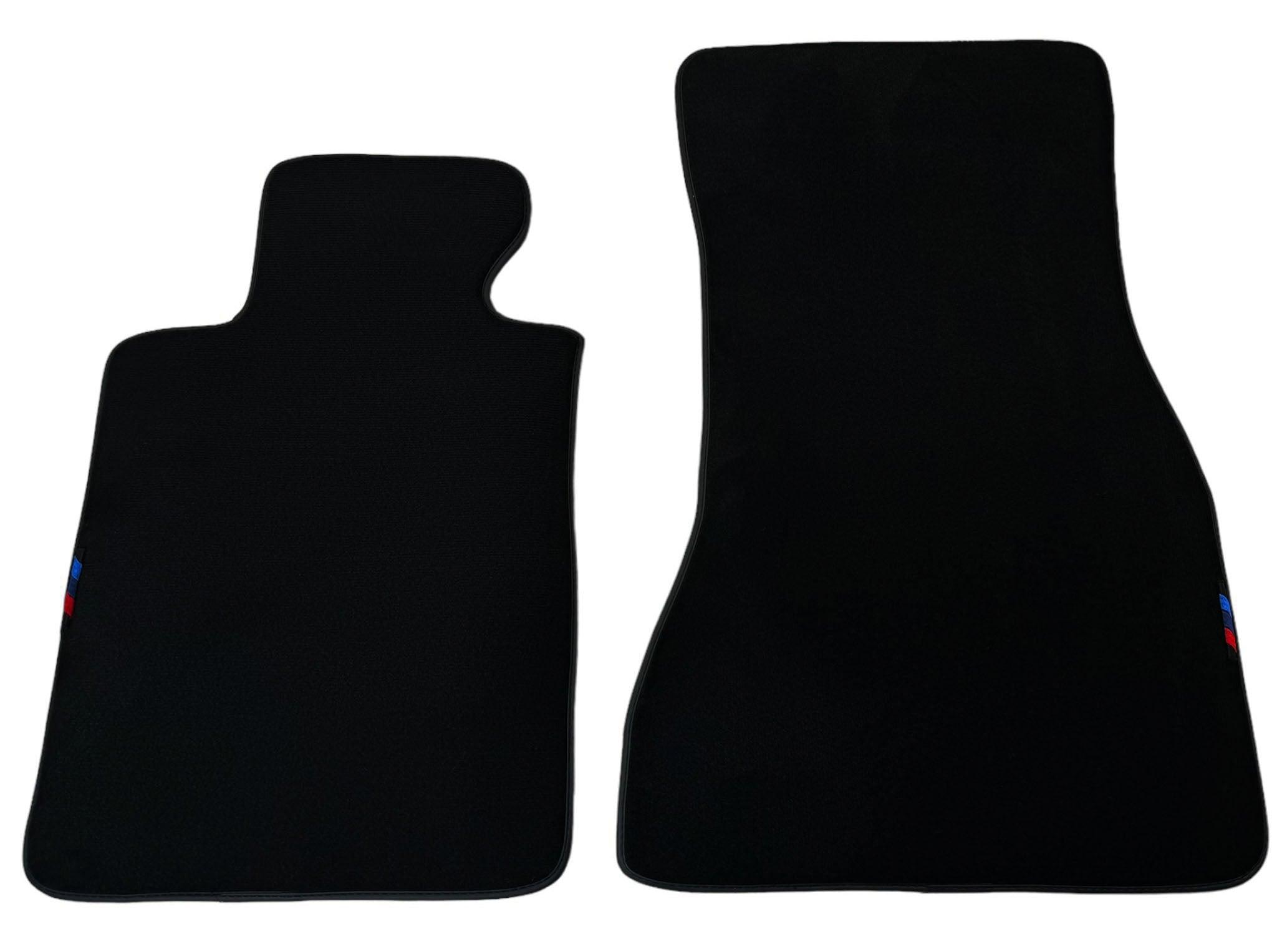 Black Floor Mats For BMW 7 Series E32 | Black Trim