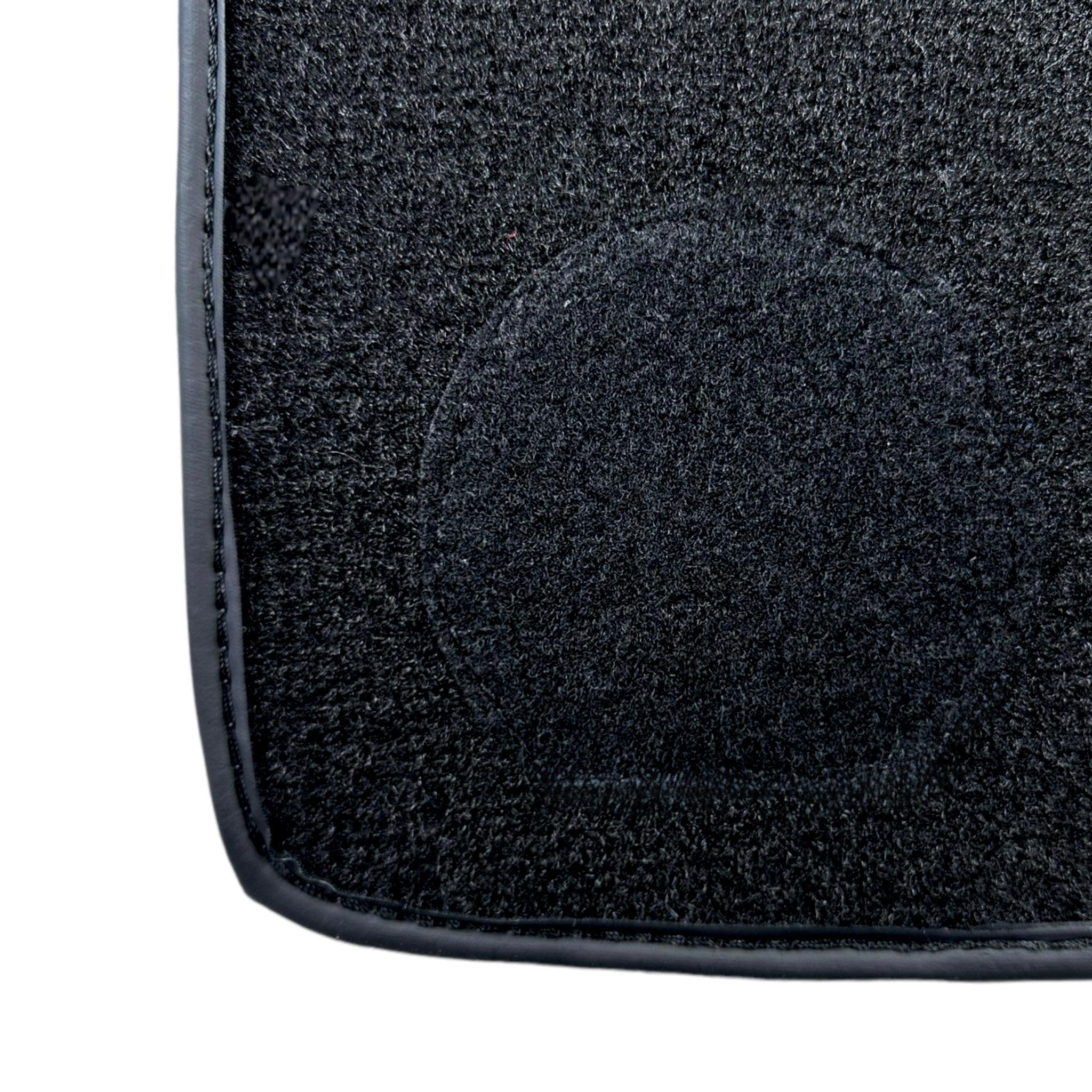 Black Sheepskin Floor Floor Mats For BMW M5 Series F90 No Steps Edition AutoWin Brand - AutoWin