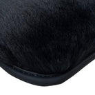 Black Sheepskin Floor Mats For BMW 1 Series F21 3-door Hatchback ER56 Design