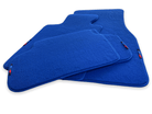 Blue Mats For BMW M5 E60 With M Package - AutoWin