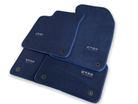 Dark Blue Floor Mats for Audi A1 3-door Hatchback 2010-2018 | ER56 Design