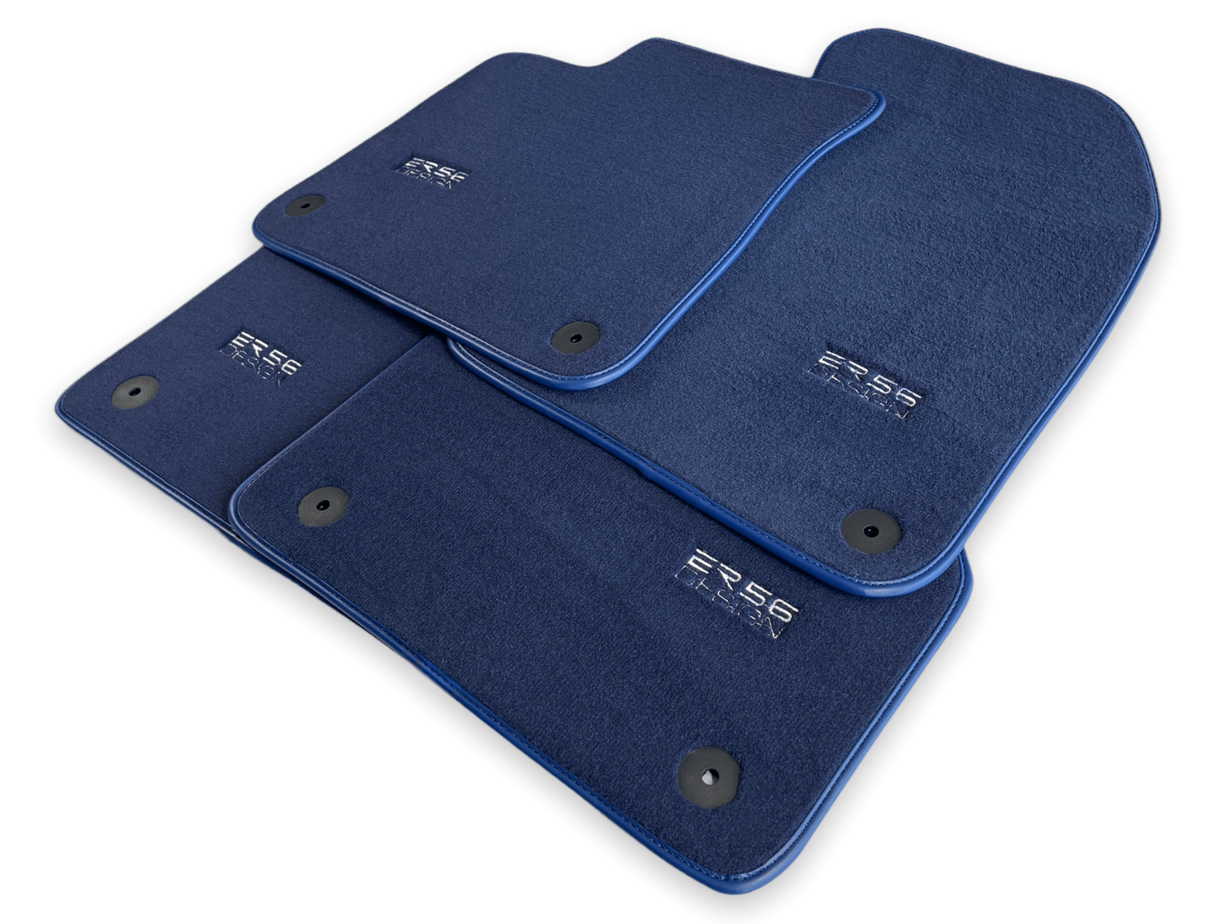 Dark Blue Floor Mats for Audi A1 - 5-door Citycarver (2019-2024) | ER56 Design