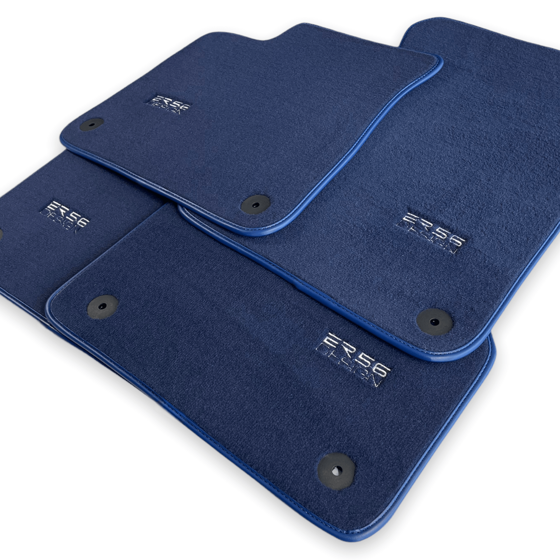 Dark Blue Floor Mats for Audi A1 - 5-door Hatchback (2019-2024) | ER56 Design