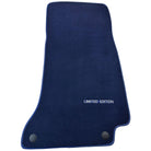 Dark Blue Floor Mats For Mercedes Benz E-Class A207 Convertible (2010-2013) | Limited Edition