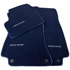 Dark Blue Floor Mats For Mercedes Benz E-Class A207 Convertible (2010-2013) | Limited Edition