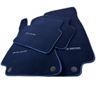 Dark Blue Floor Mats For Mercedes Benz E-Class A207 Convertible (2010-2013) | Limited Edition