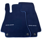 Dark Blue Floor Mats For Mercedes Benz E-Class A207 Convertible (2010-2013) | Limited Edition