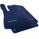 Dark Blue Floor Mats For Mercedes Benz E-Class A207 Convertible (2010-2013) | Limited Edition