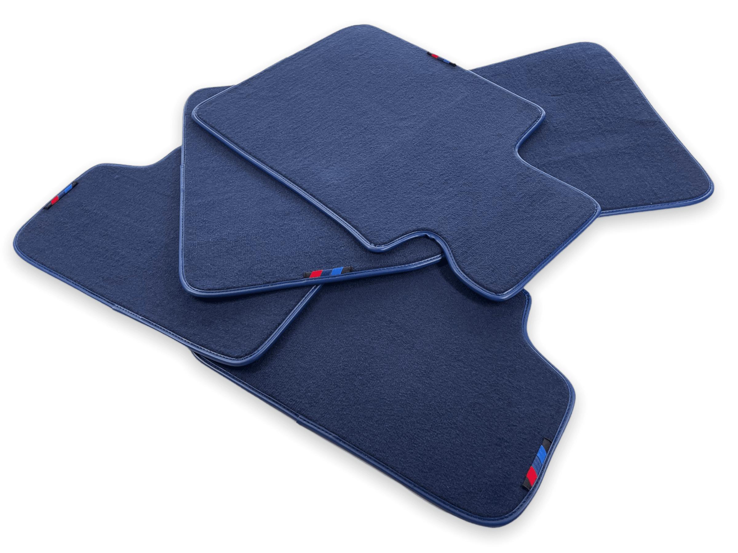 Dark Blue Mats For BMW 4 Series G22 Coupe With M Package - AutoWin