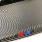Floor Mats For BMW M4 G82 Coupe Autowin Brand Carbon Fiber Leather - AutoWin