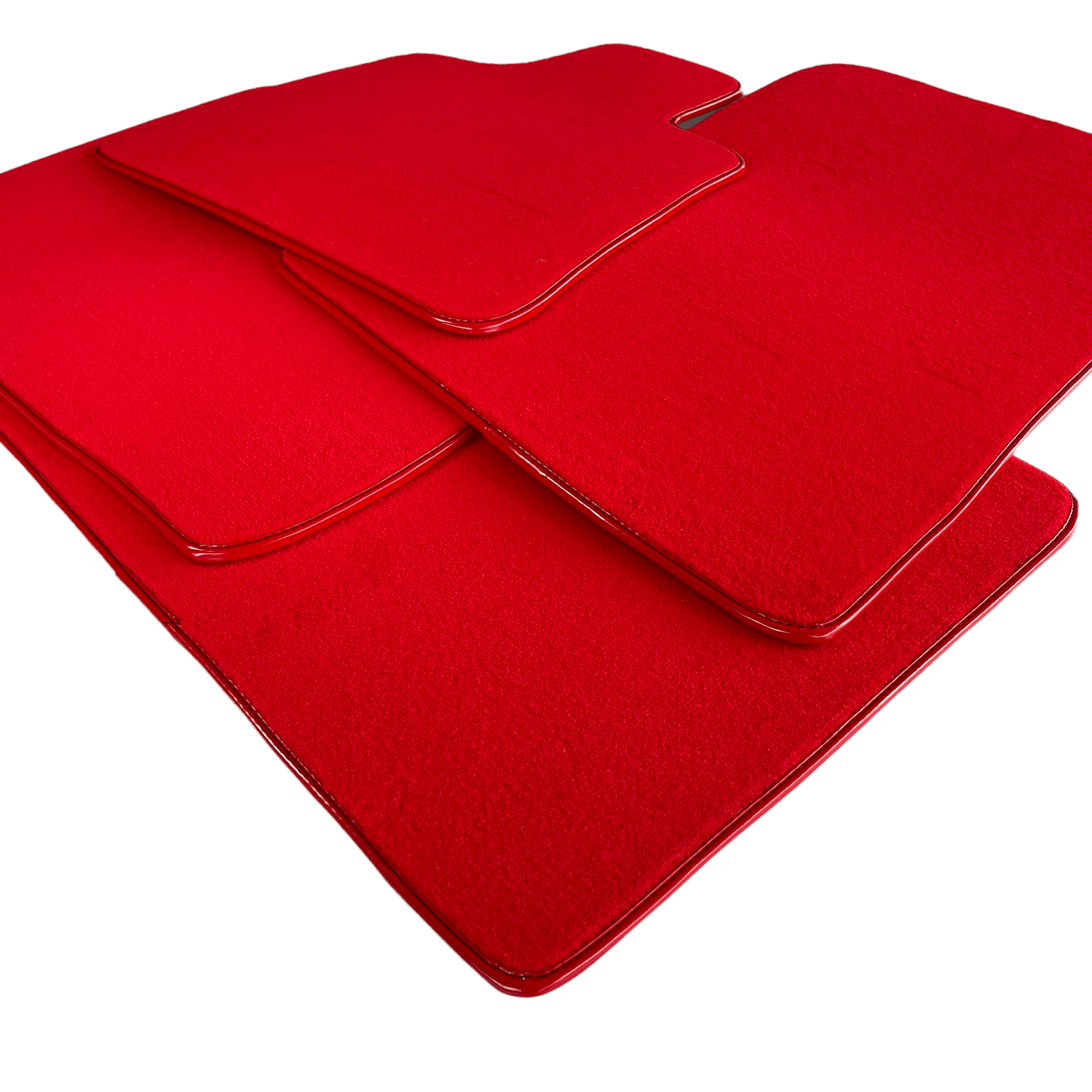 Floor Mats For Rolls Royce Wraith 2013-2023 Red - AutoWin