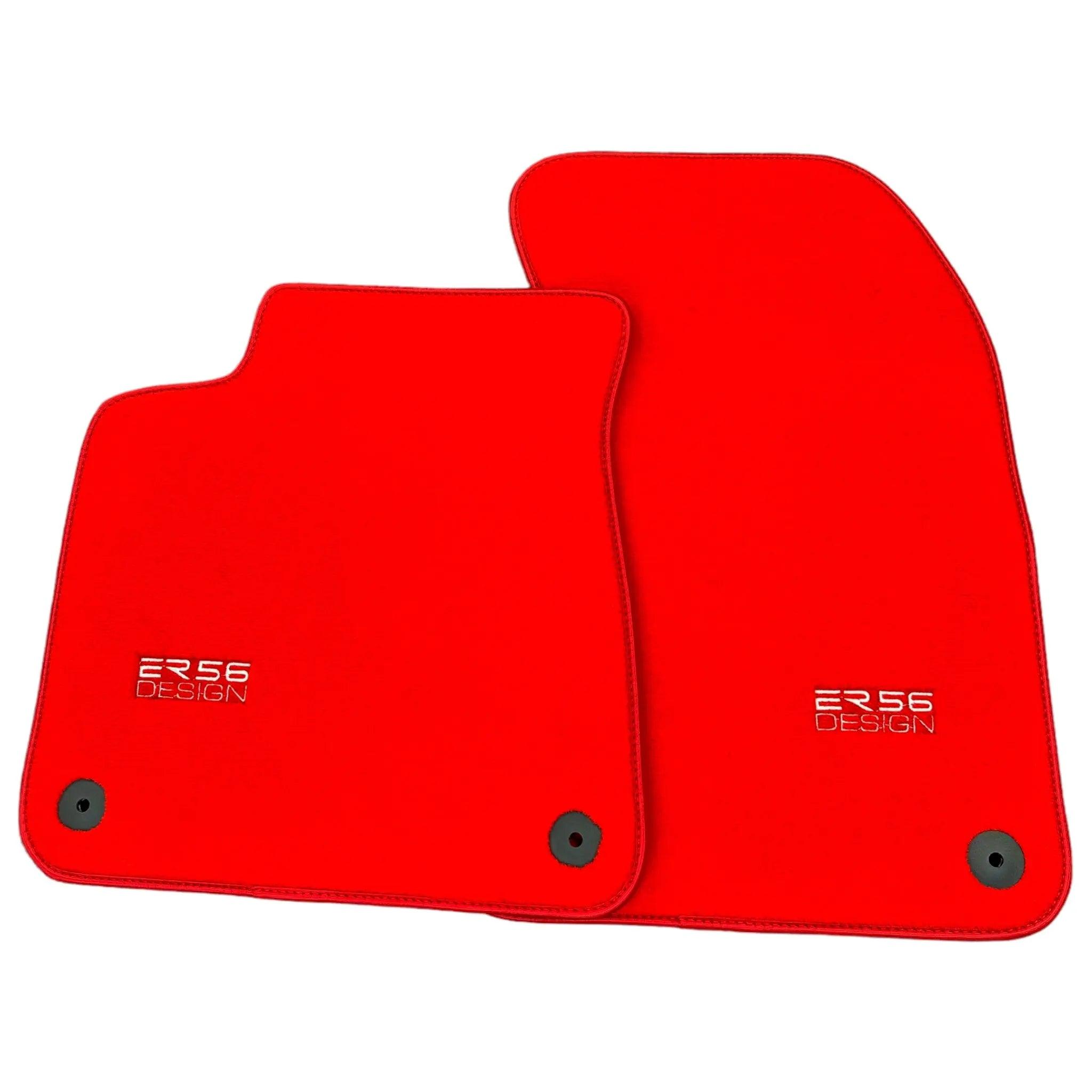 Red Floor Mats for Audi A1 - 5-door Citycarver (2019-2024) | ER56 Design