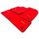 Red Floor Mats for Audi A1 - 5-door Citycarver (2019-2024) | ER56 Design