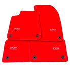 Red Floor Mats for Audi A1 - 5-door Citycarver (2019-2024) | ER56 Design