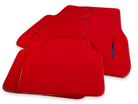 Red Floor Mats For BMW 3 Series F30 With M Package - AutoWin