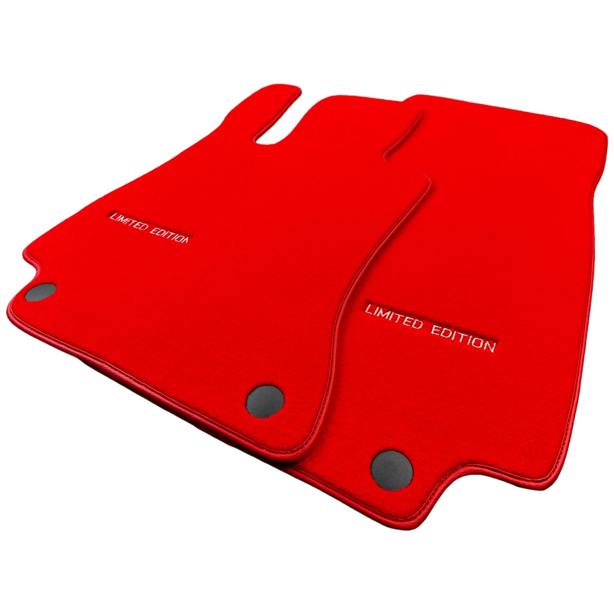 Red Floor Mats For Mercedes Benz GLS-Class X167 (2019-2023) | Limited Edition