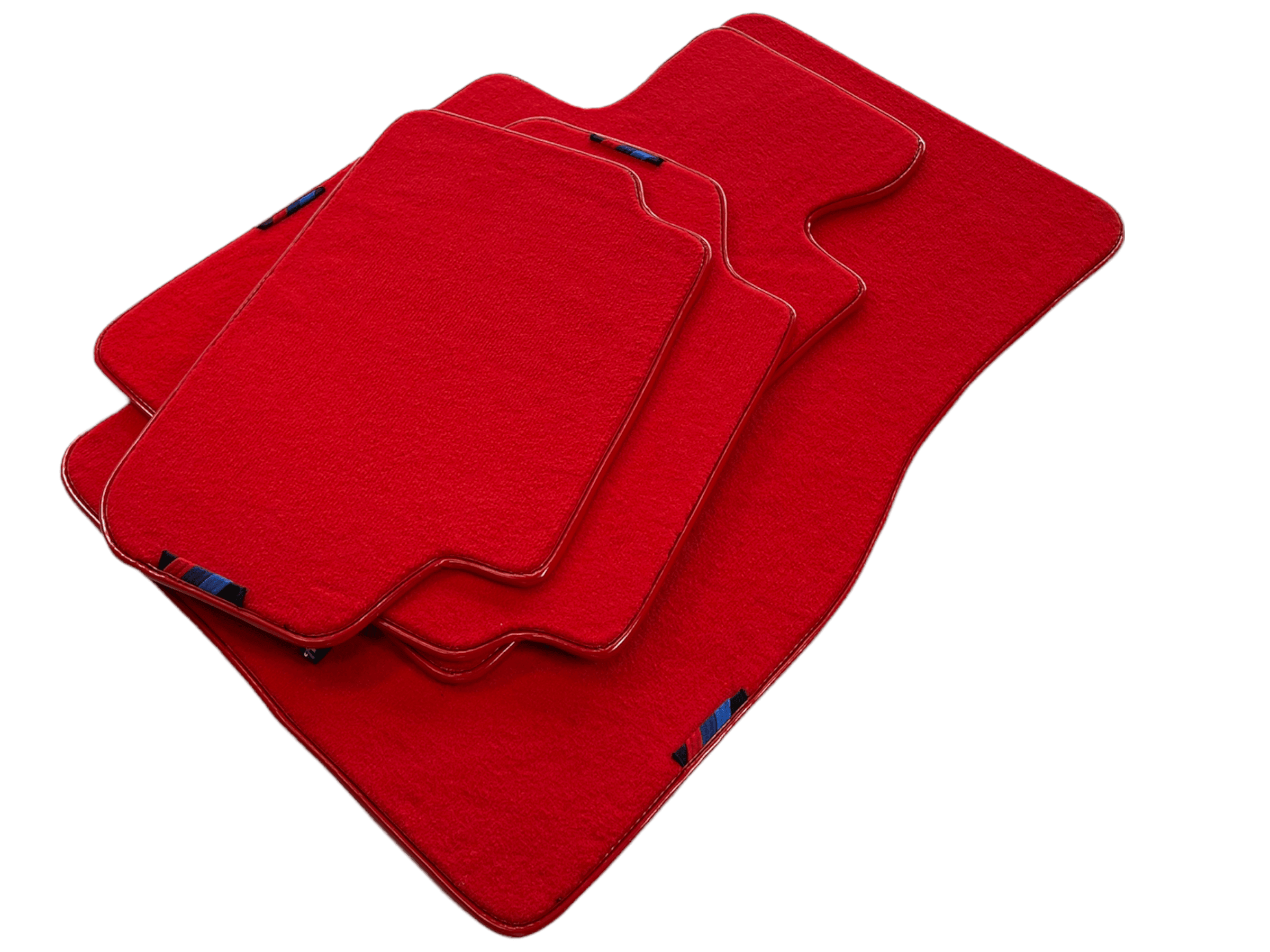 Red Mats For BMW 1 Series E88 Convertible With M Package AutoWin Brand - AutoWin