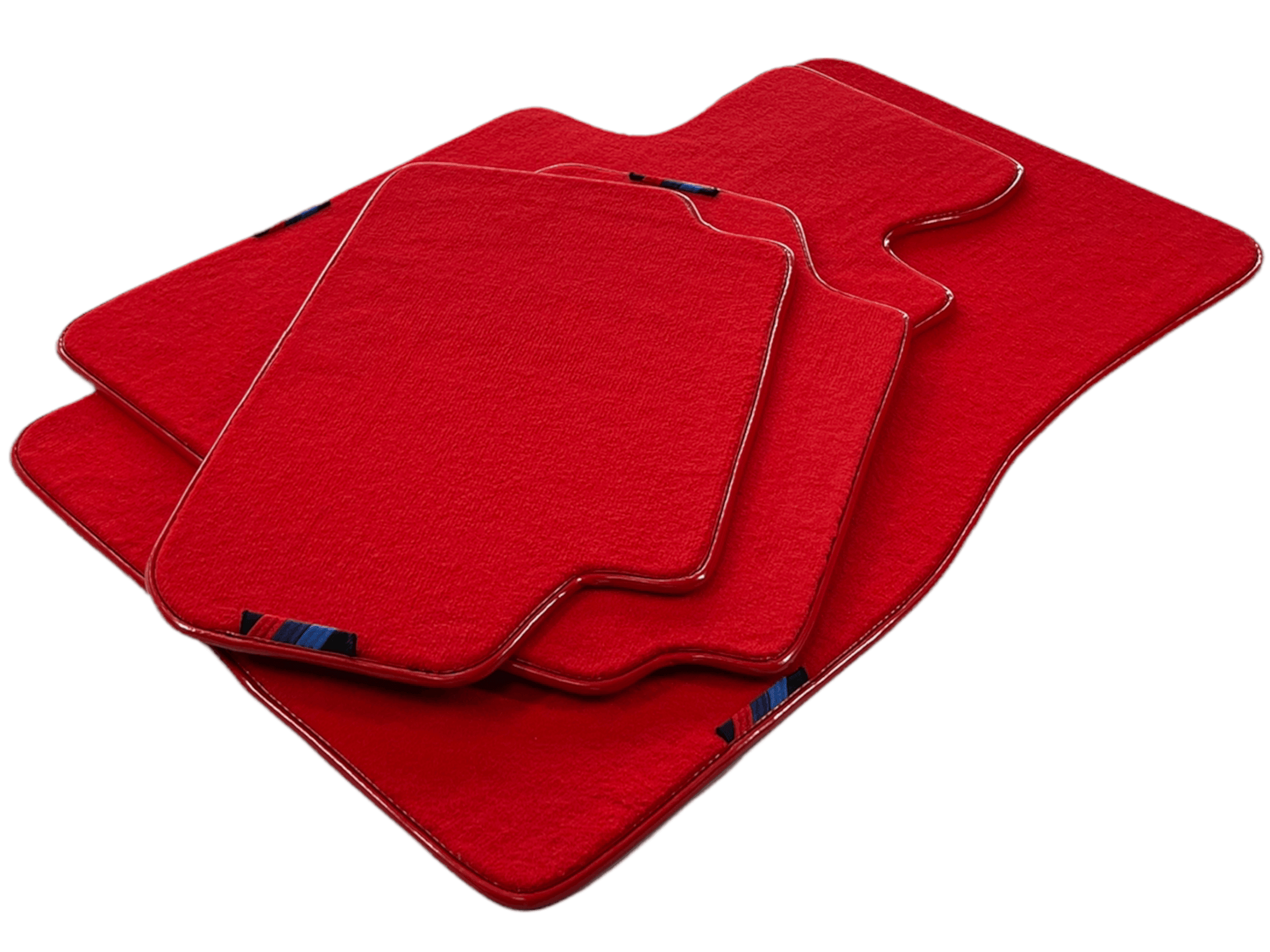 Red Mats For BMW 1 Series E88 Convertible With M Package AutoWin Brand - AutoWin