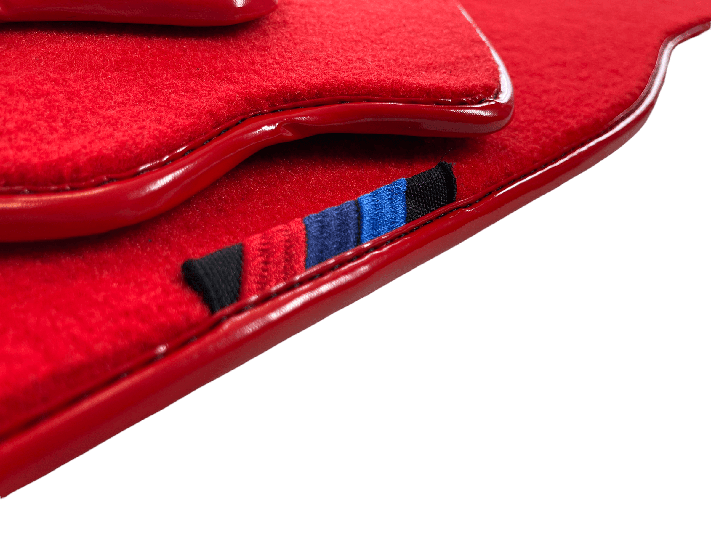 Red Mats For BMW 1 Series E88 Convertible With M Package AutoWin Brand - AutoWin