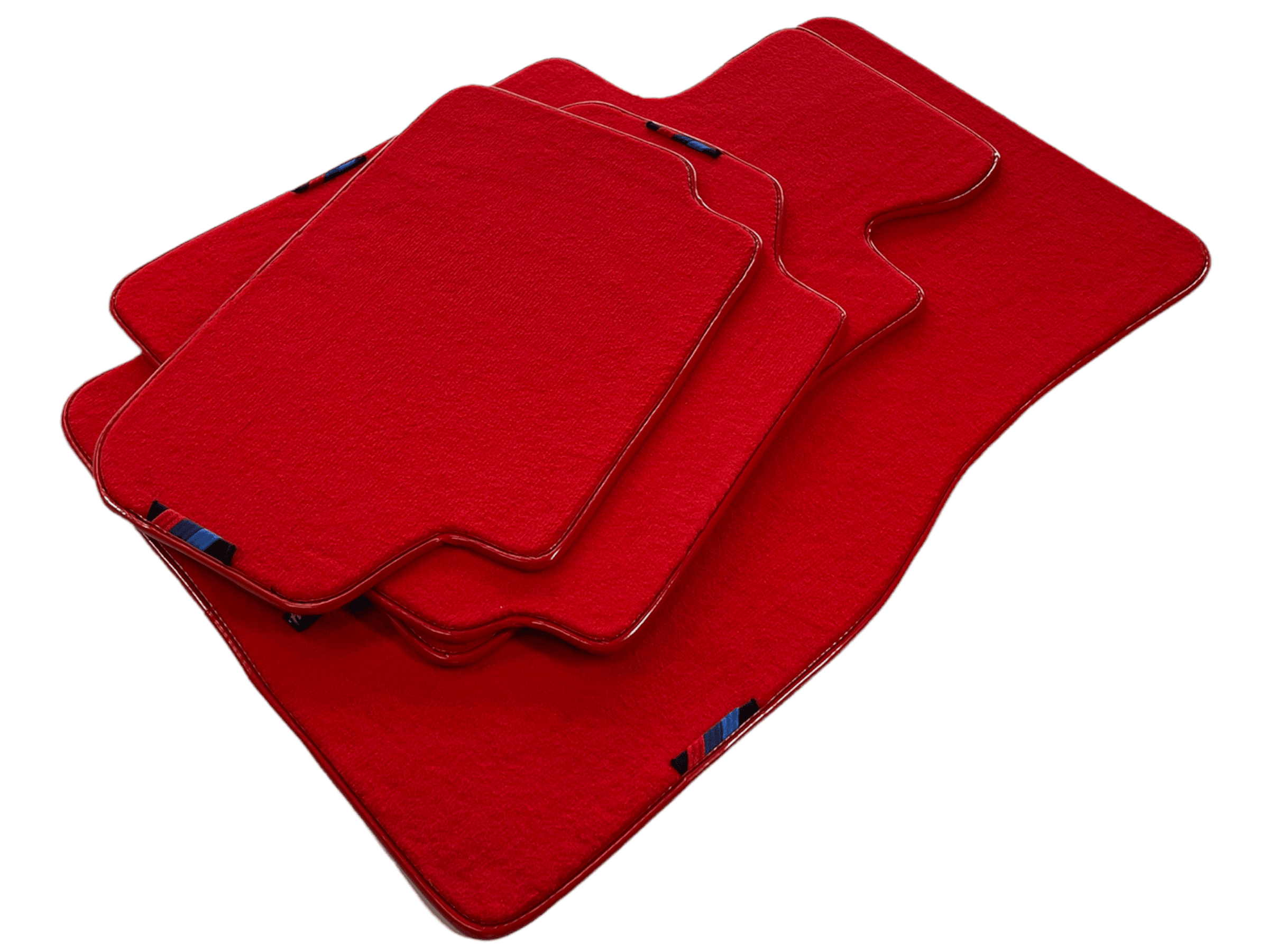 Red Mats For BMW 1 Series E88 Convertible With M Package AutoWin Brand - AutoWin