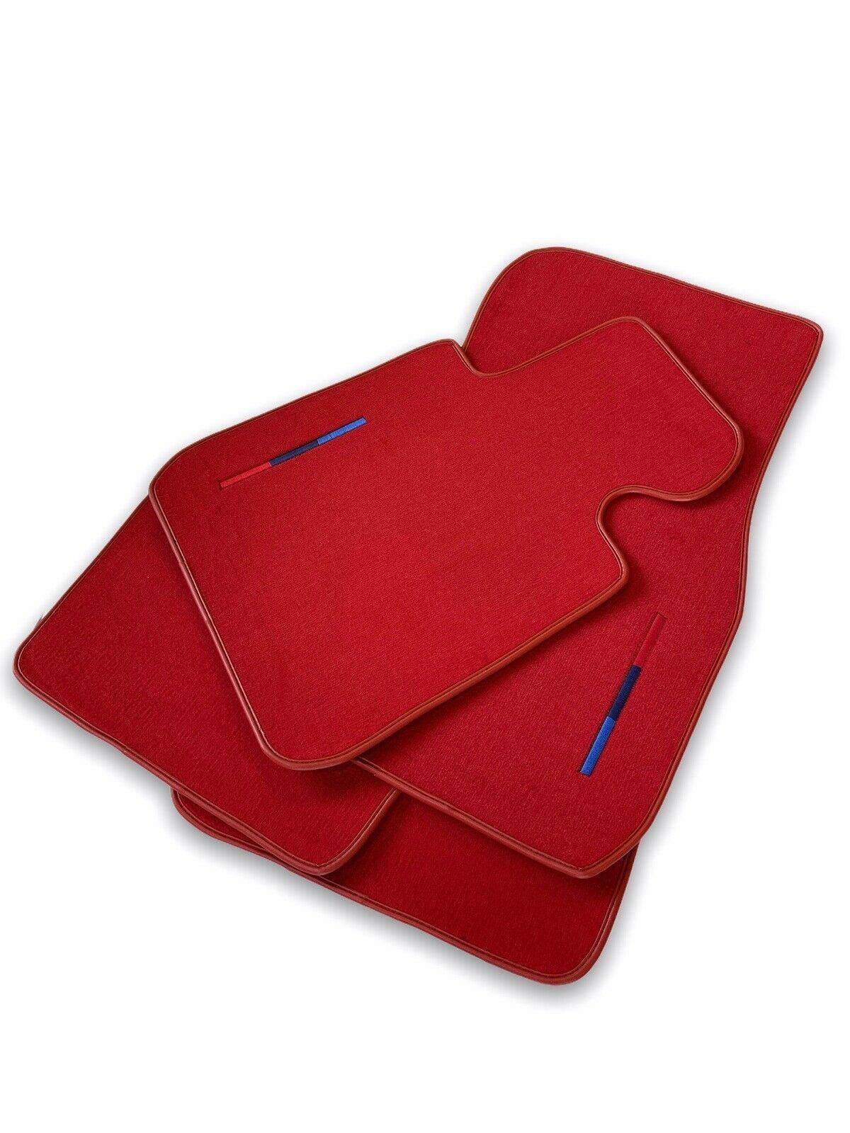 Red Mats For BMW 2 Series G42 2-door Coupe With M Package - AutoWin