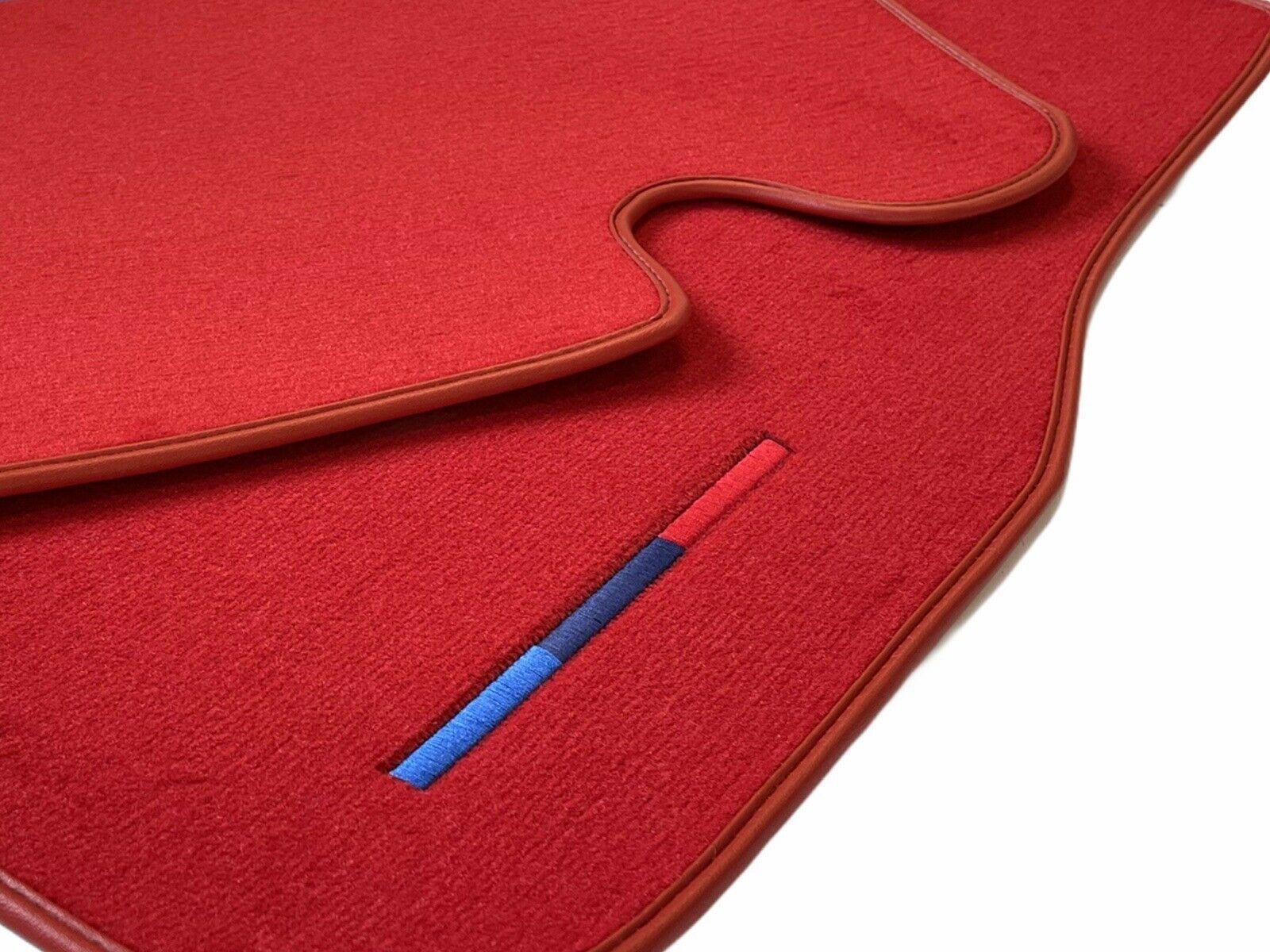 Red Mats For BMW 2 Series G42 2-door Coupe With M Package - AutoWin