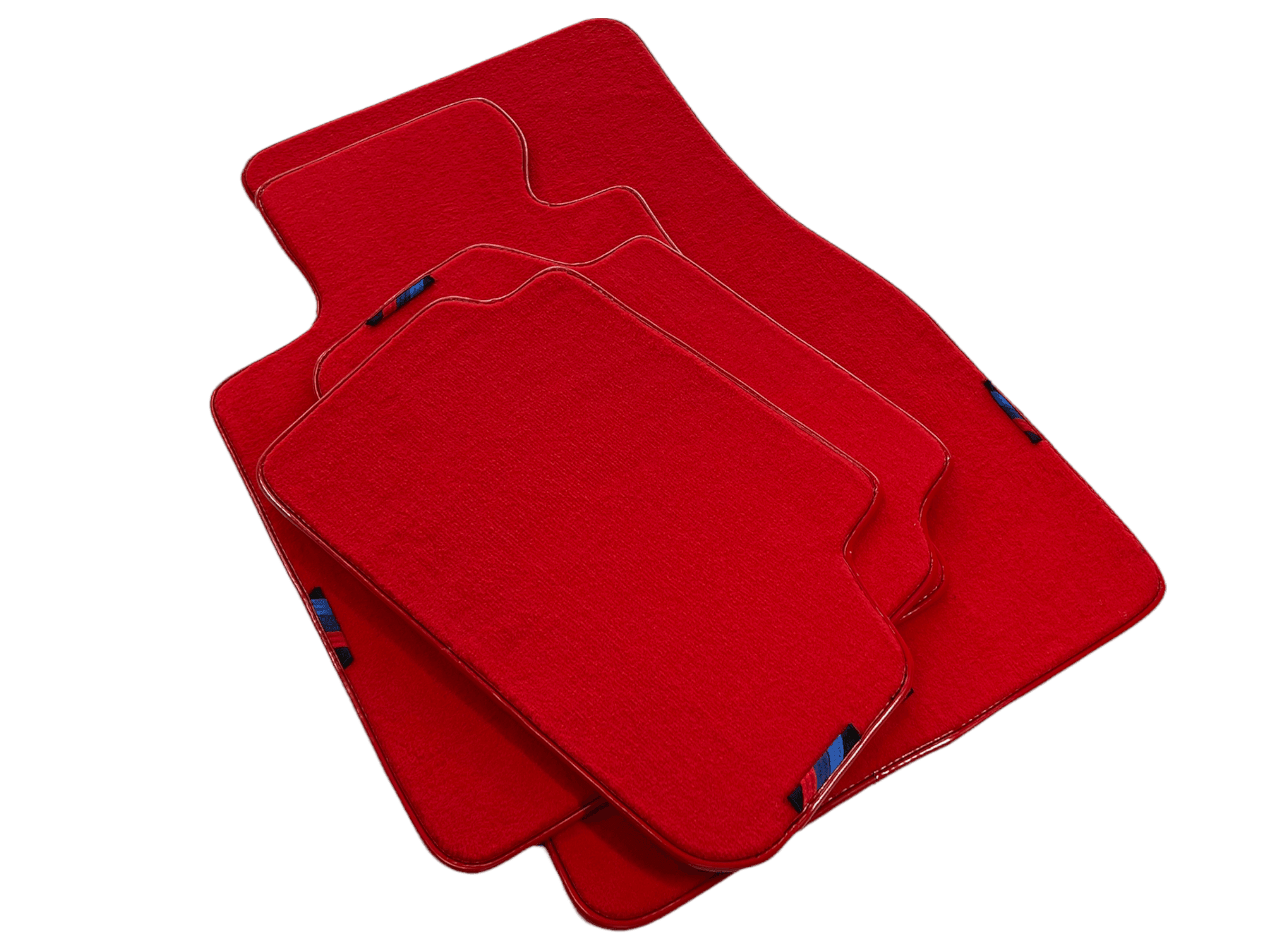 Red Mats For BMW M8 F92 2-door Coupe With M Package AutoWin Brand - AutoWin