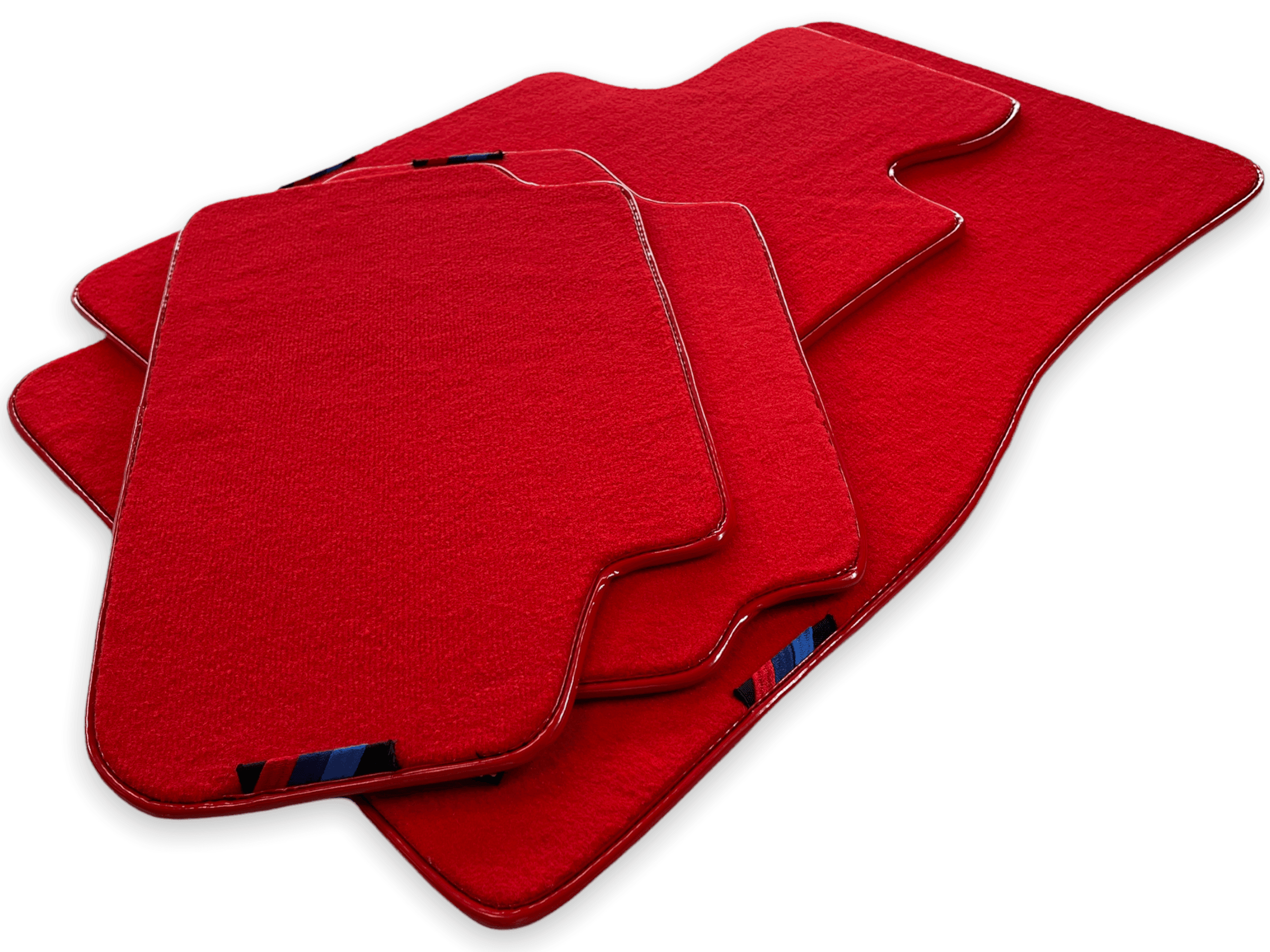 Red Mats For BMW M8 F92 2-door Coupe With M Package AutoWin Brand - AutoWin