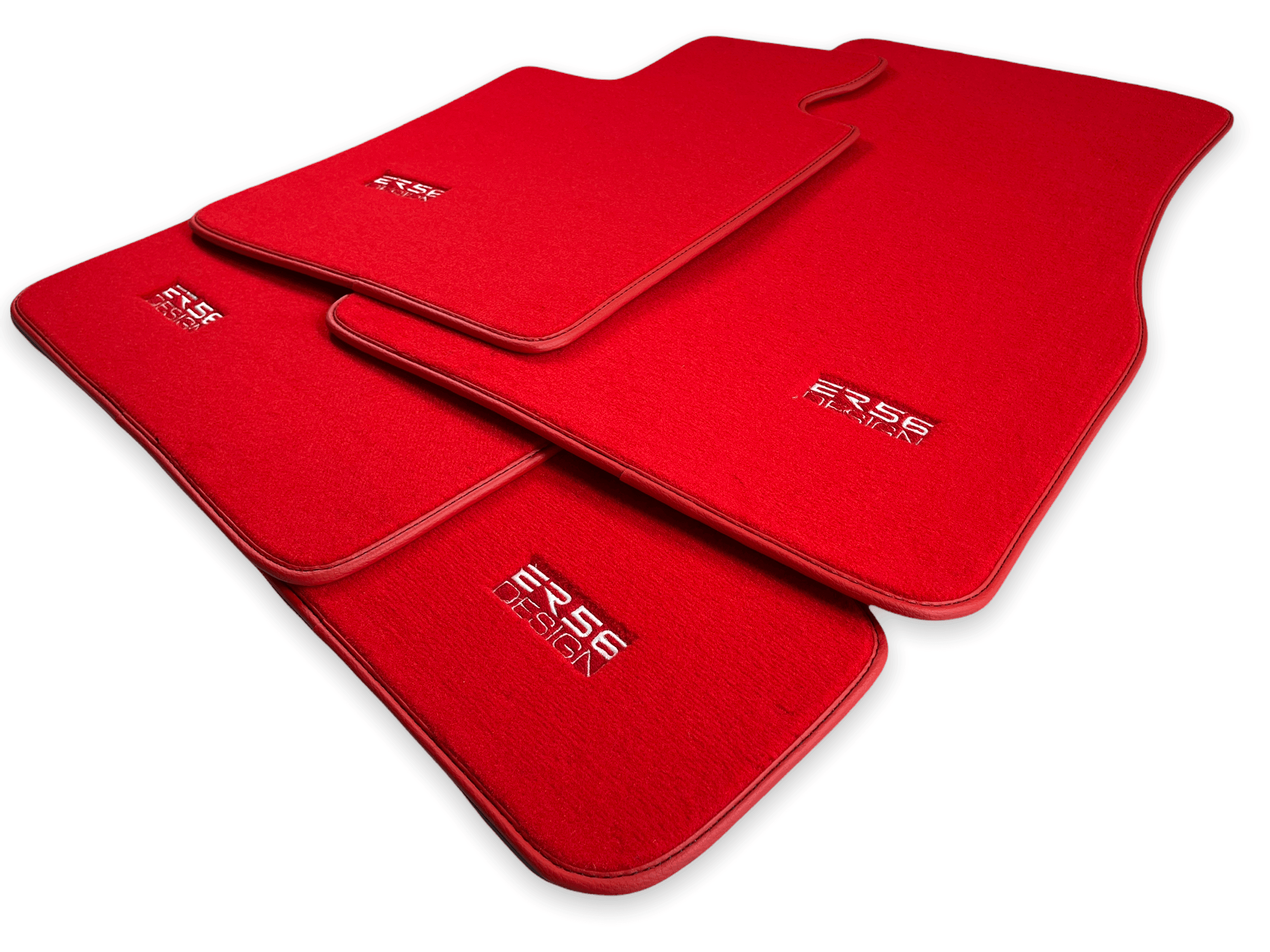 Red Mats For BMW M8 F93 4-door Gran Coupe - ER56 Design Brand - AutoWin