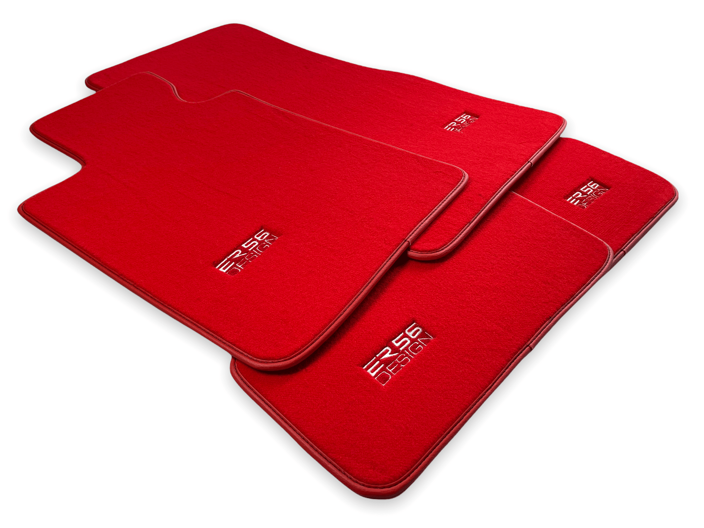 Red Mats For BMW M8 F93 4-door Gran Coupe - ER56 Design Brand - AutoWin