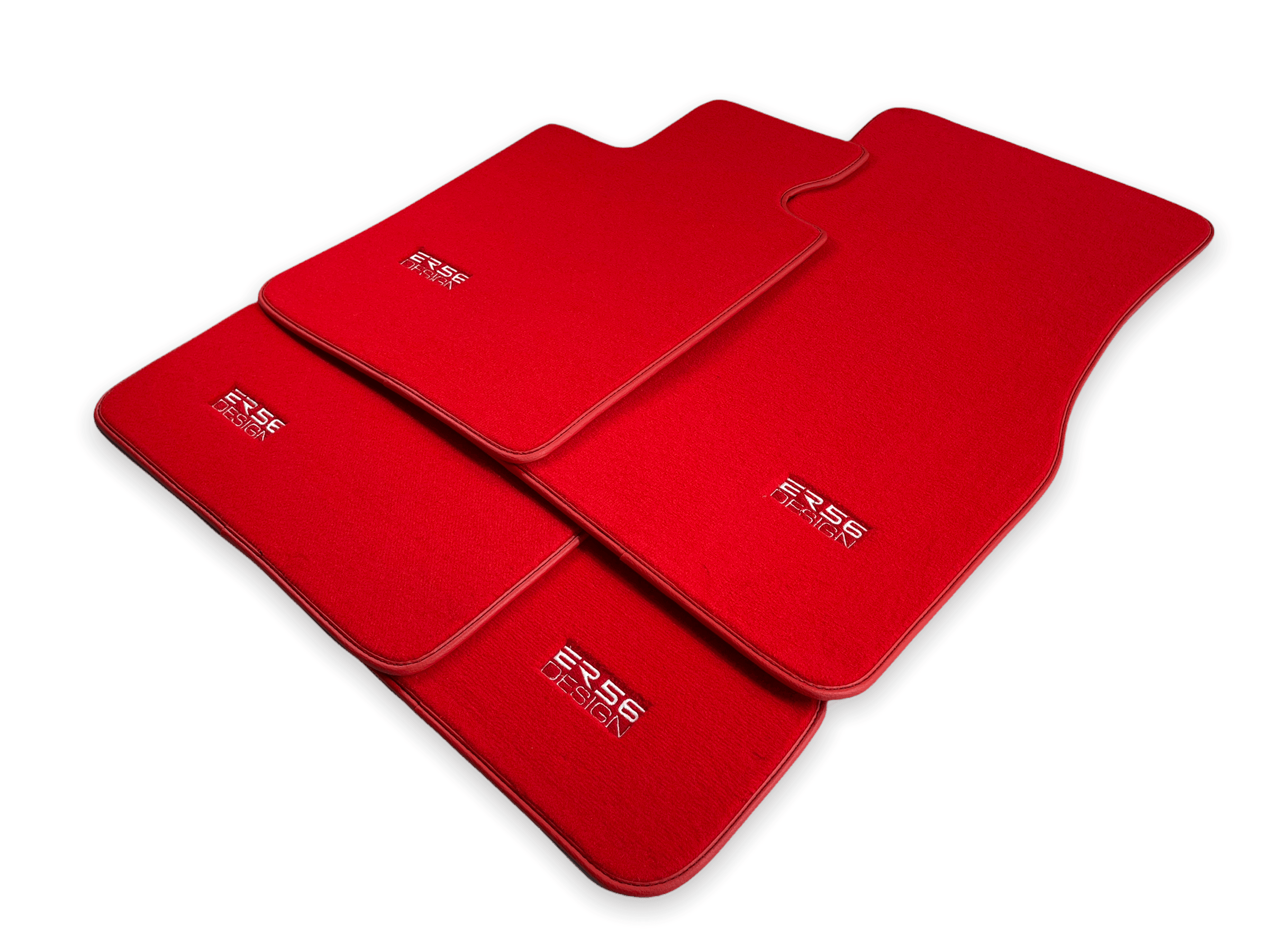 Red Mats For BMW M8 F93 4-door Gran Coupe - ER56 Design Brand - AutoWin