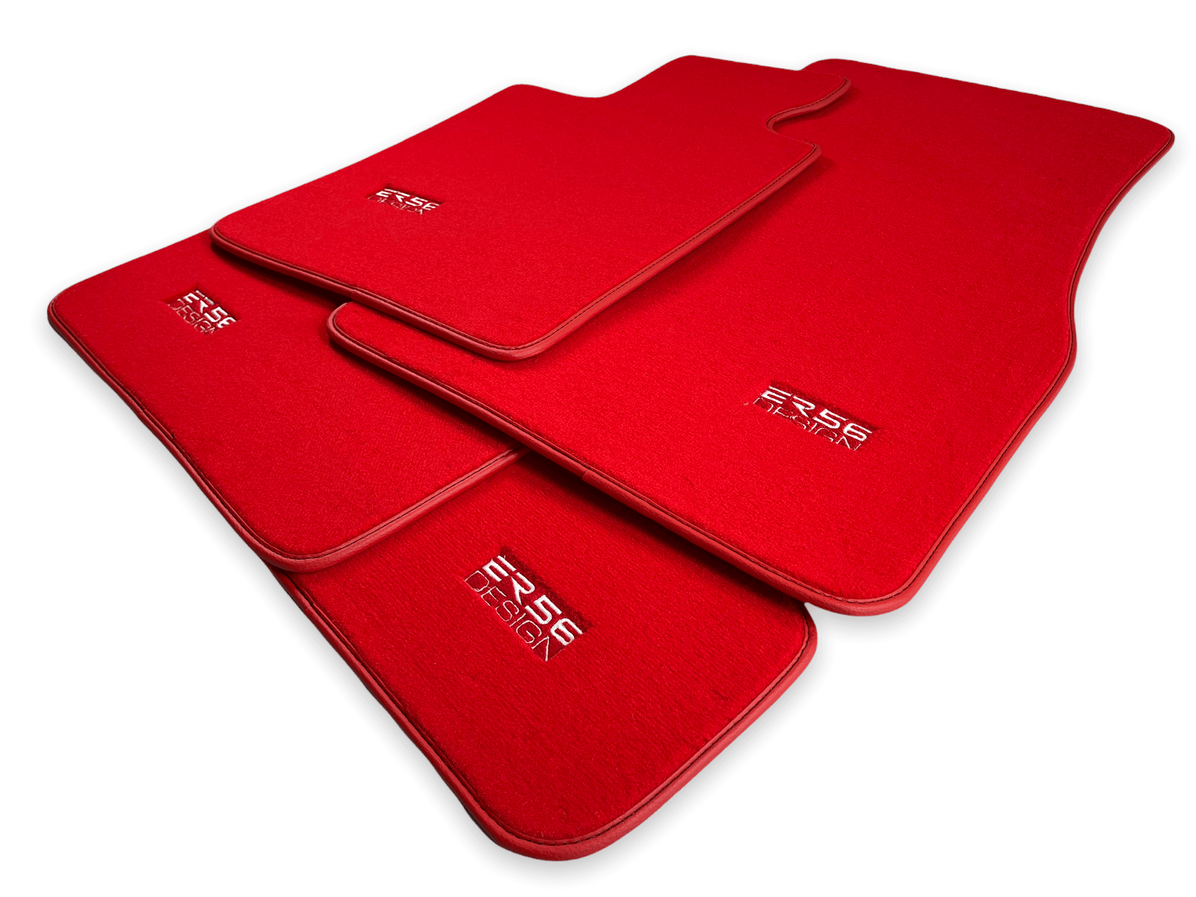 Red Mats For BMW X3 - E83 SUV - ER56 Design Brand - AutoWin