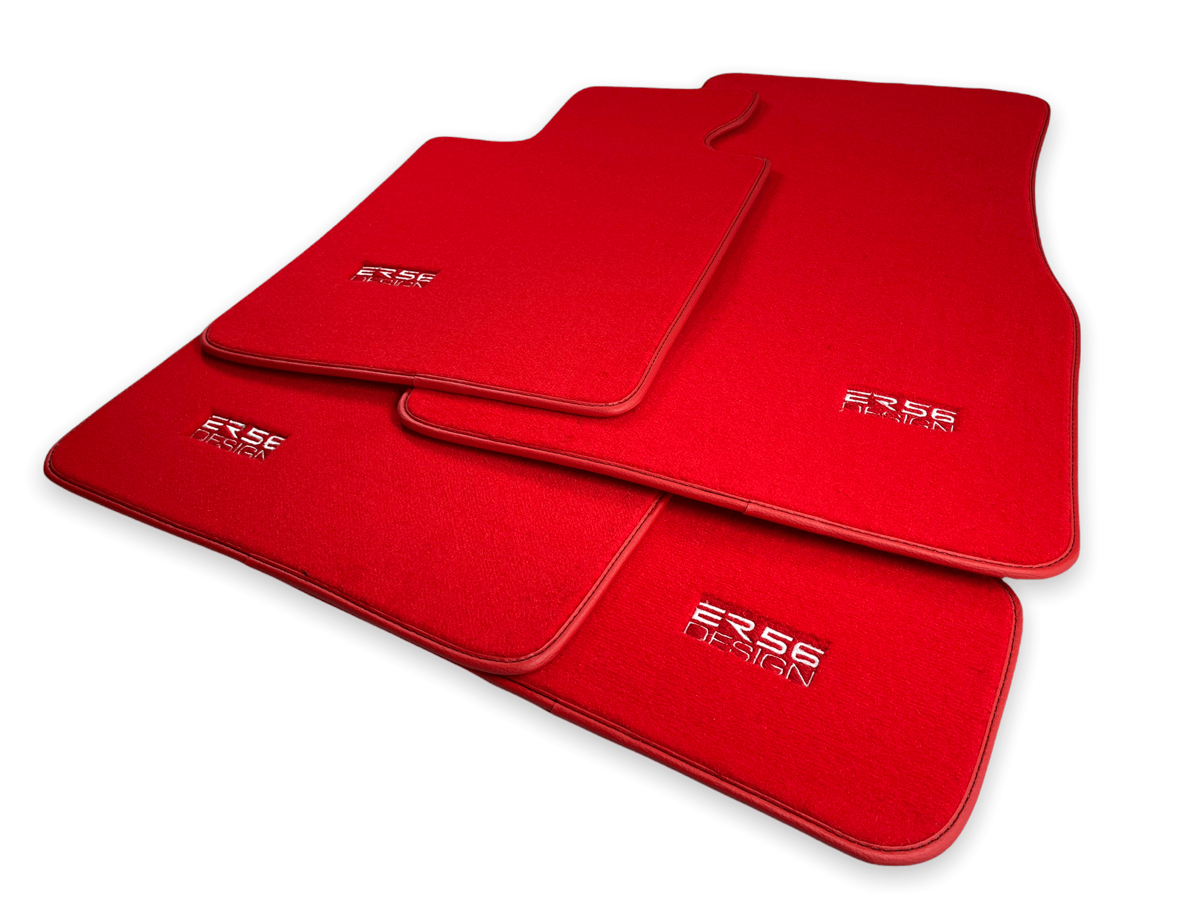 Red Mats For BMW X3 - E83 SUV - ER56 Design Brand - AutoWin