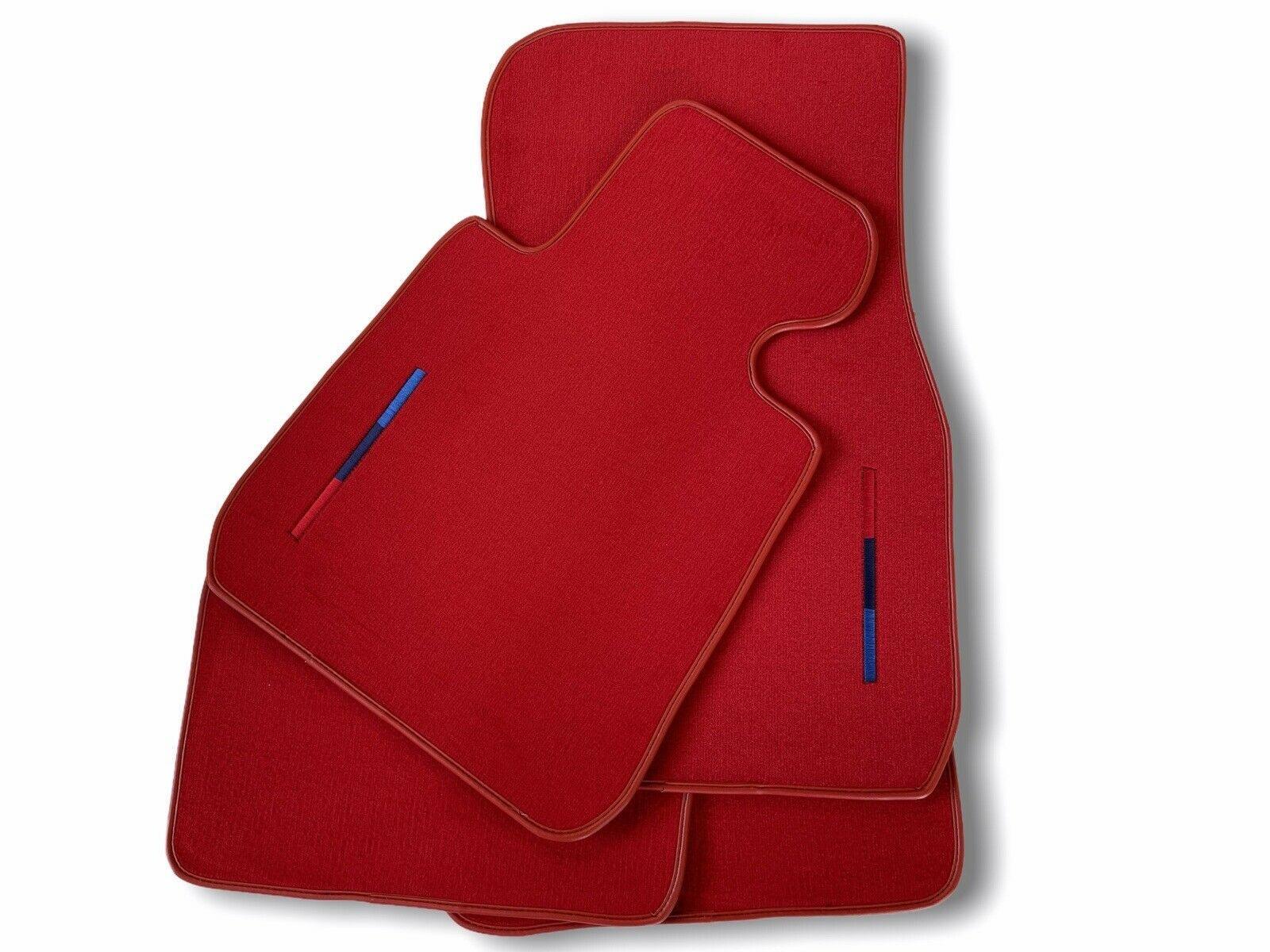 Red Mats For BMW X5M E70 SUV With M Package - AutoWin